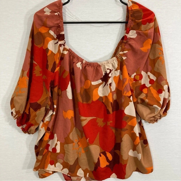 Sanctuary Ultra Soft Rayon Floral Summer Top size 2X - Picture 8 of 9